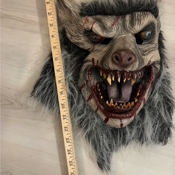 Dark Side Werewolf Halloween Costume Mask - Picture 5 of 9